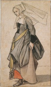 genç İngiliz kadın by Hans Holbein der Jüngere